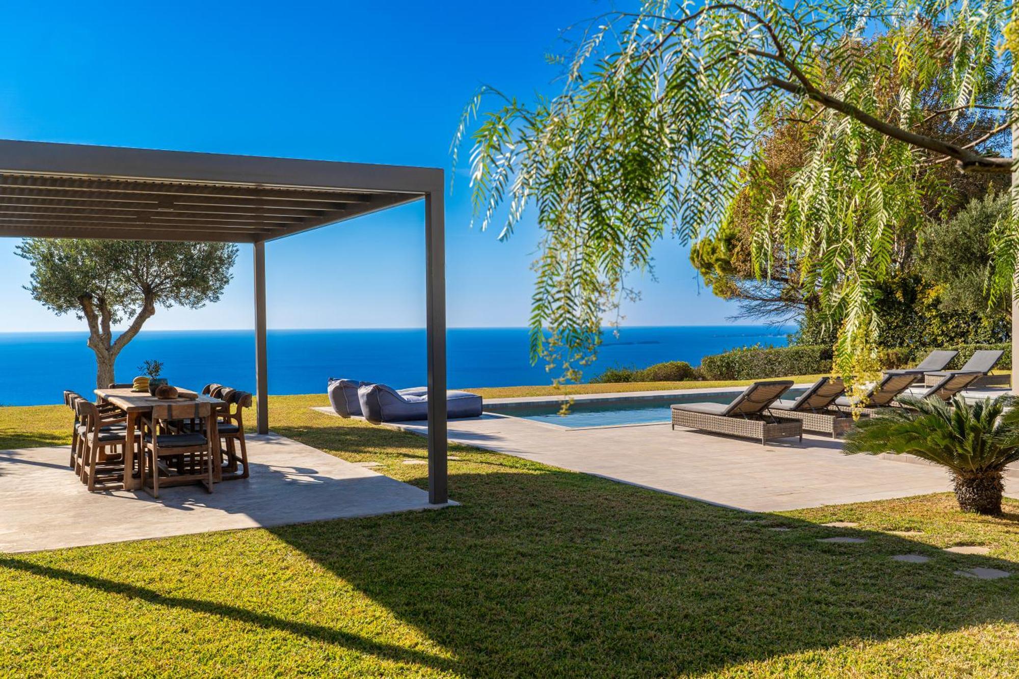 Villa Grande Azzurro Lakíthra Exterior foto