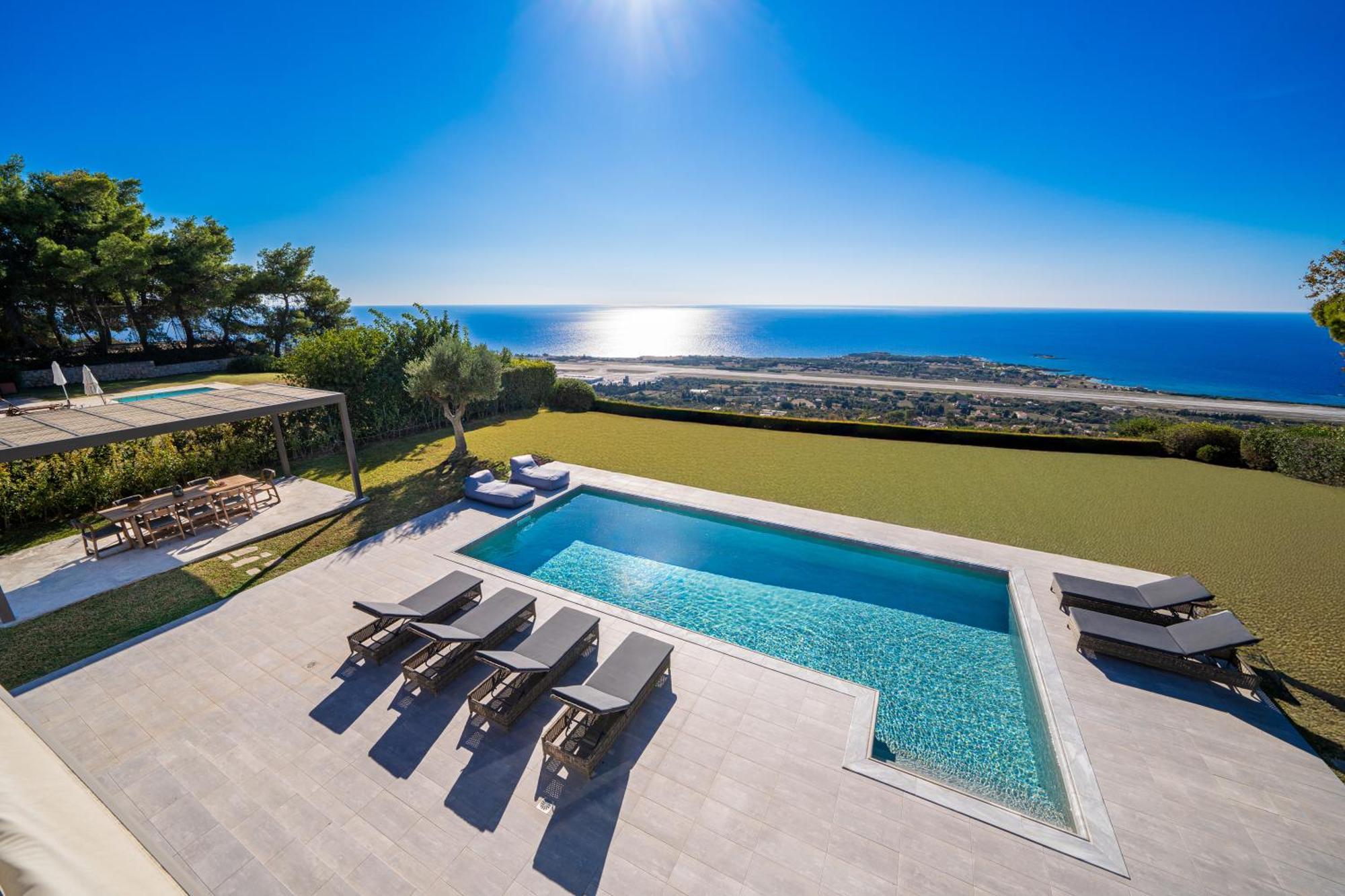Villa Grande Azzurro Lakíthra Exterior foto